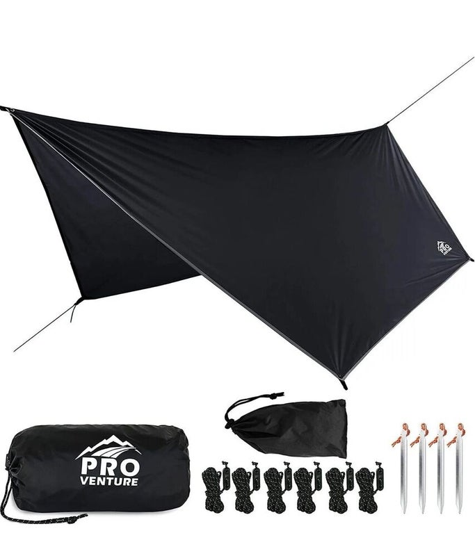 #815 Pro Venture Camping Waterproof Hammock Rain Fly Portable Camping Tarp