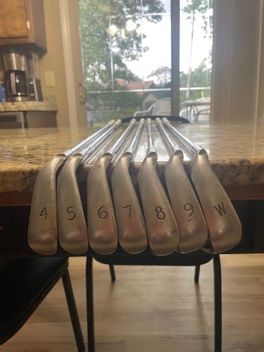 Men's Left Hand Stiff Flex Steel Shaft G5 Iron Set