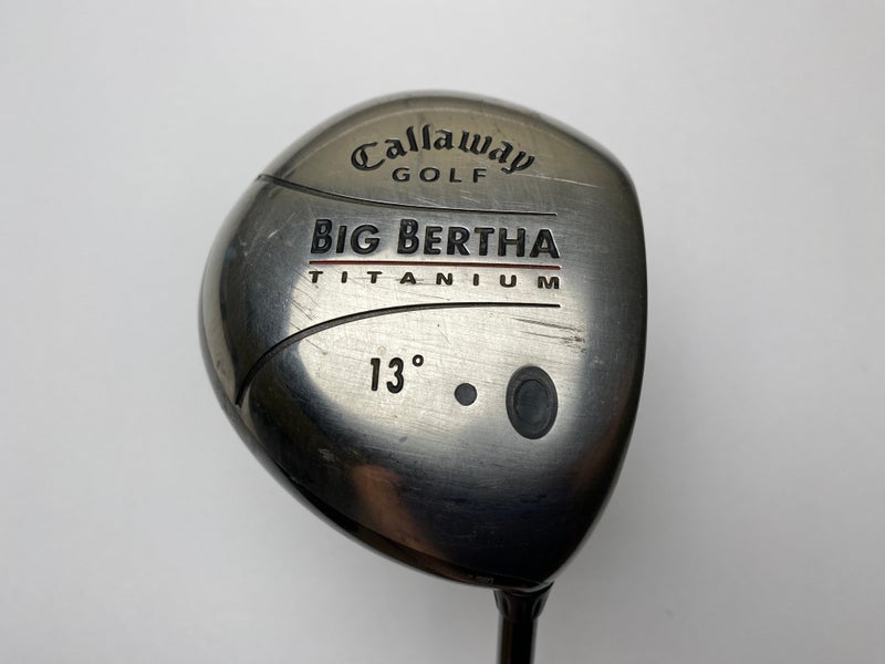 Callaway Big Bertha Titanium Driver 13* RCH 65w Regular Graphite Mens RH