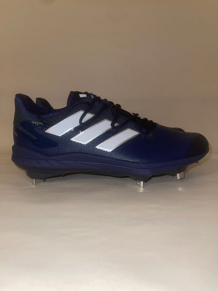 Adidas adizero afterburner 8 blue metal baseball cleat