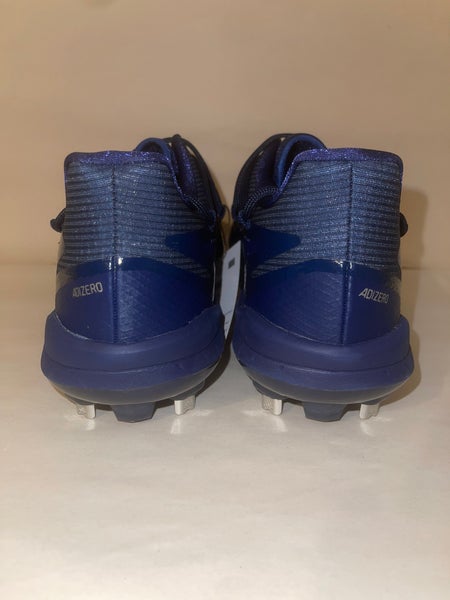 Adidas adizero afterburner 8 blue metal baseball cleat