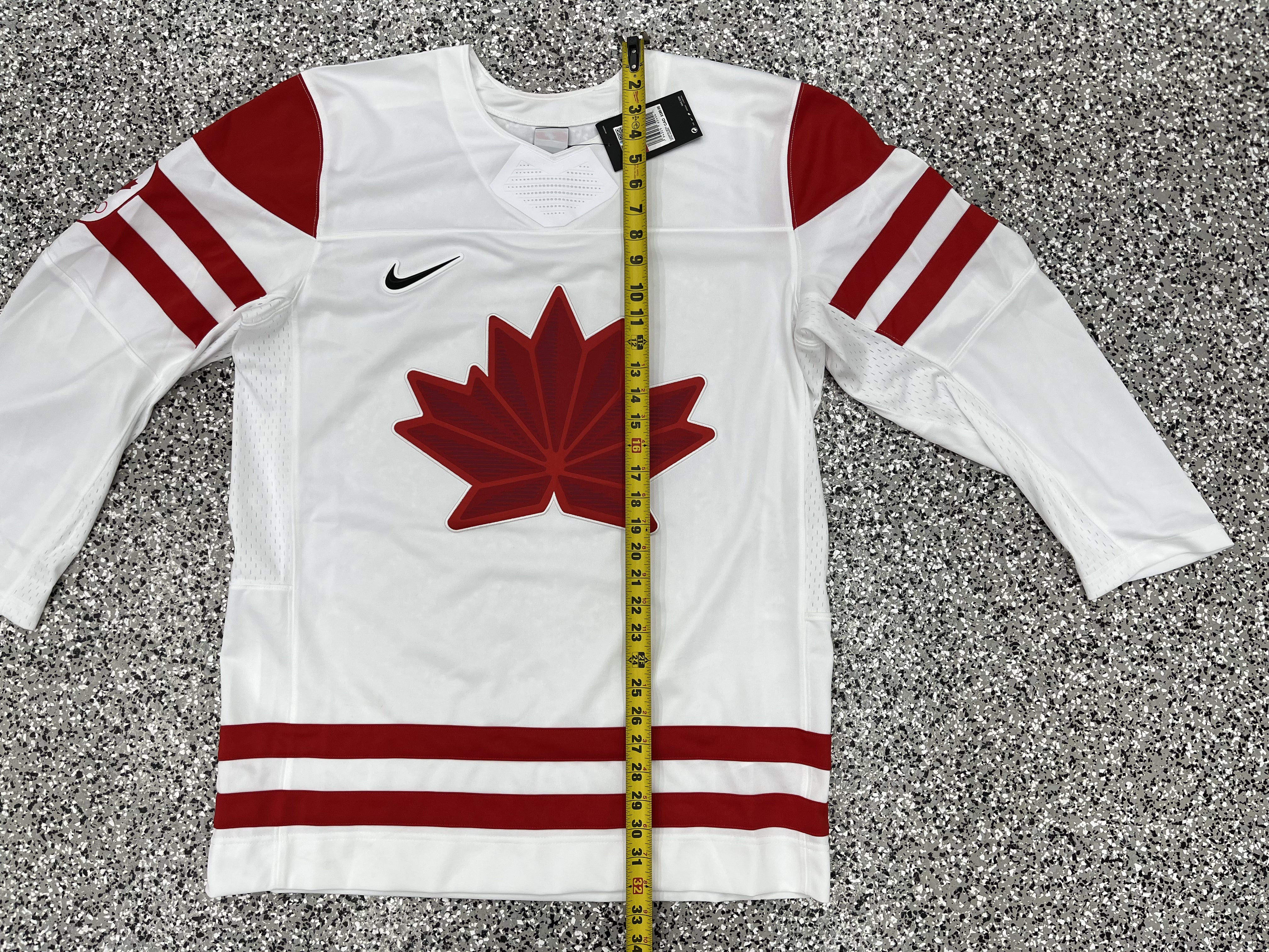 Men's Nike White Hockey Canada - Team Replica Jersey