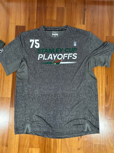 Ryan Reaves TEAM PLAYER ISSUE Minnesota Wild Fanatics Authentic Pro Shirt XL Game Used
