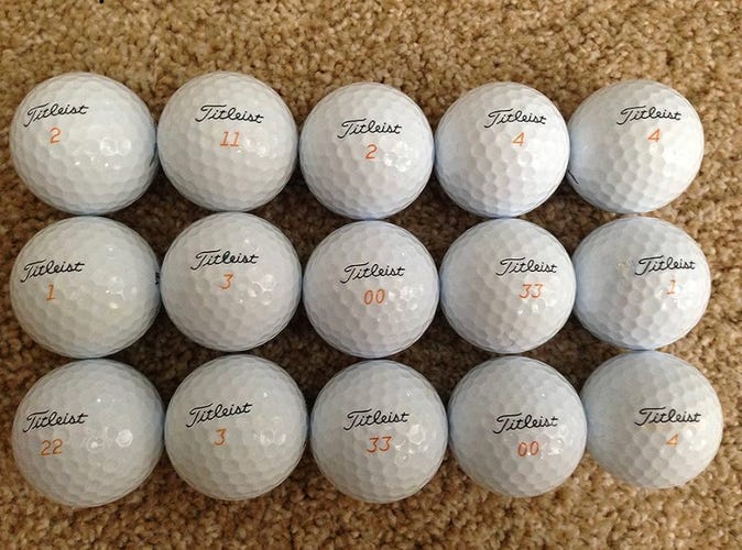 Titleist 8 Dozen