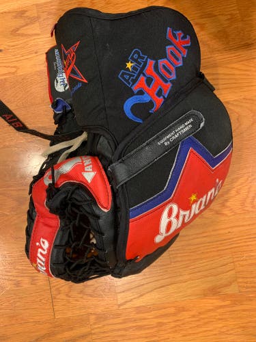 Used Brian's Glove and Blocker