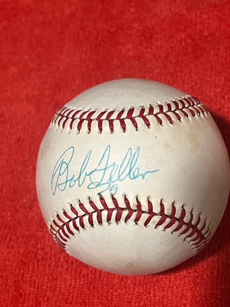 Bob Feller autographed baseball