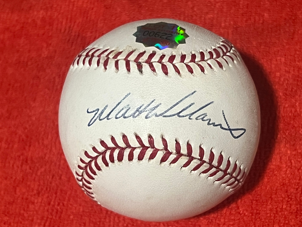 Matt Williams autographed baseball