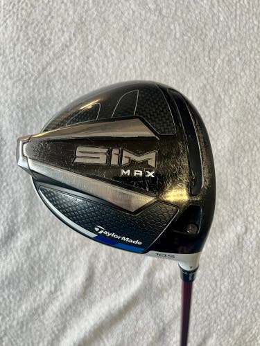 Men's Right Handed Regular Flex 10.5 Loft SIM Max Driver