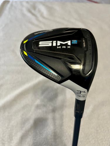 Men's 2021 Right Handed Regular Flex 3 Wood HL SIM 2 Max Fairway Wood