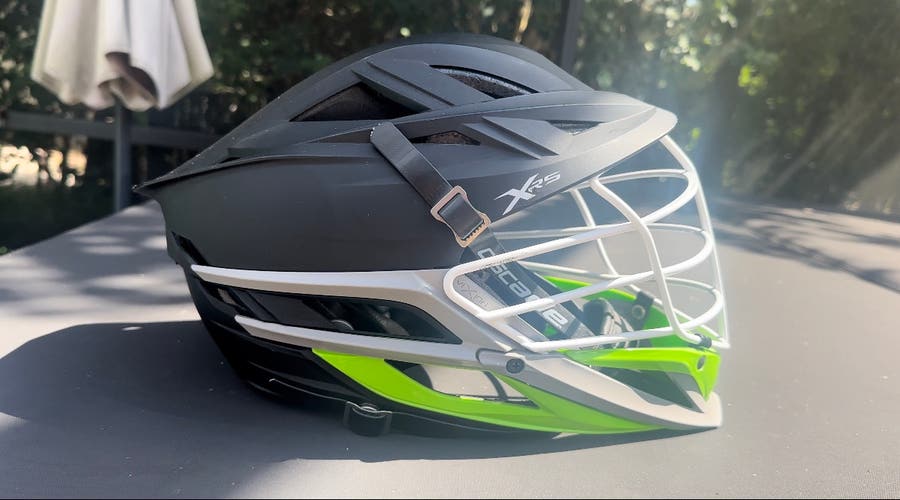 Never Worn Matte Black Cascade XRS Lacrosse Helmet