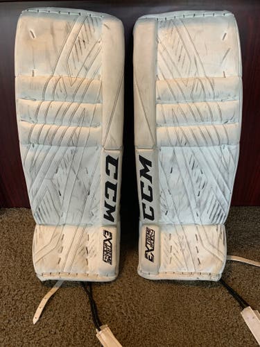 Used 30 + 1 CCM Extreme Flex 4 Goalie Leg Pads