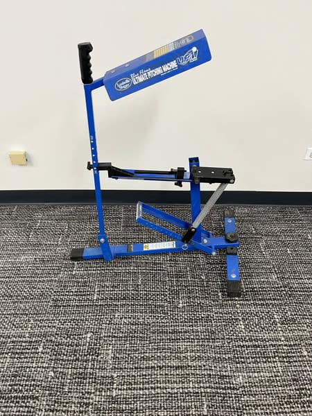 Used Louisville Slugger Blue Flame Pitching Machine
