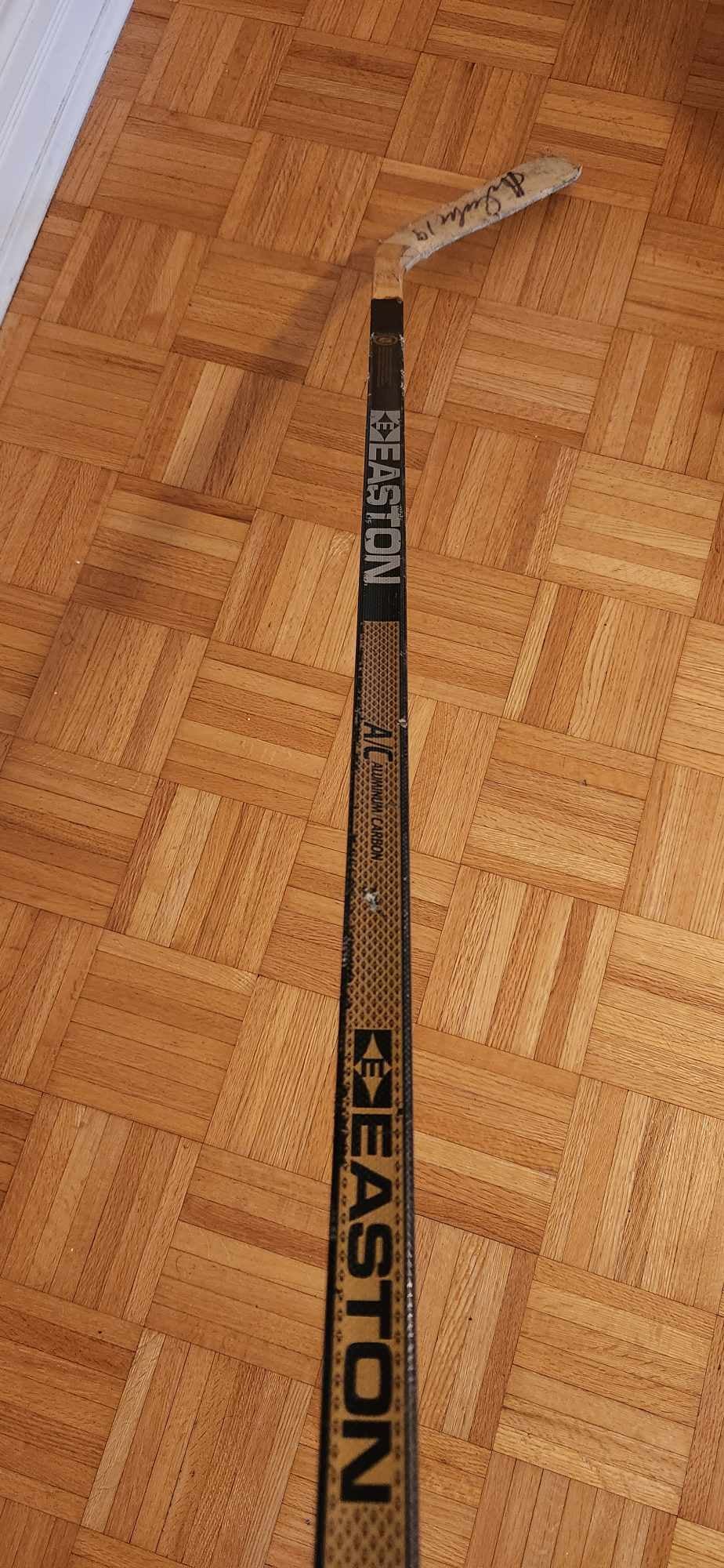 Alexei Yashin Game used Autograph Easton A/C Aluminum Carbon Hockey Stick