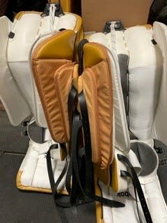 New 36" Reebok Premier 4 Pro Goalie Leg Pads