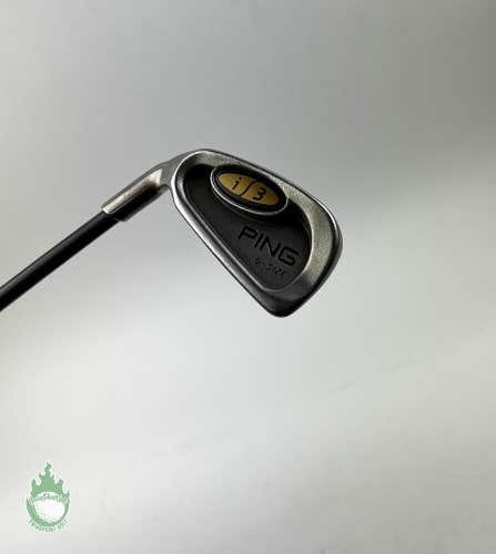 Used LEFT HAND Ping Green Dot i3 O-Size 3 Iron Stiff Flex Graphite Golf Club