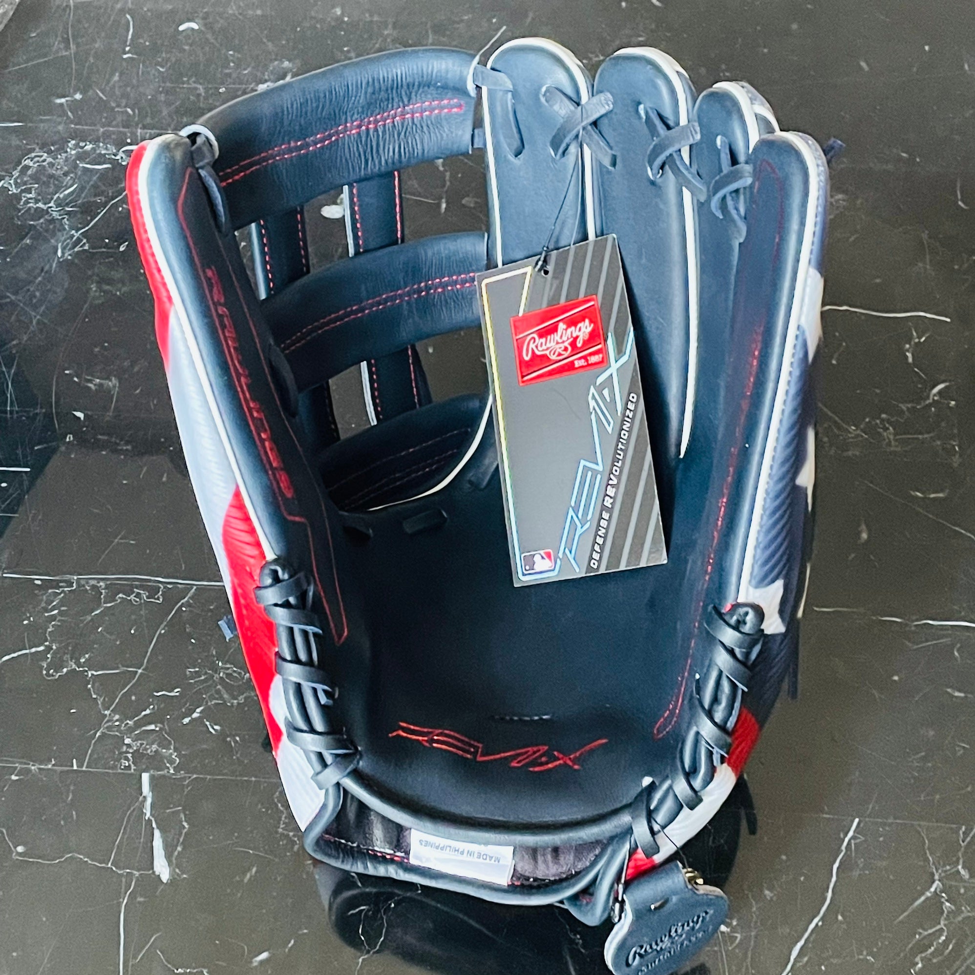 Rawlings Custom Rev1x USA REV207-6USA 12.25 Baseball Fielders Glove