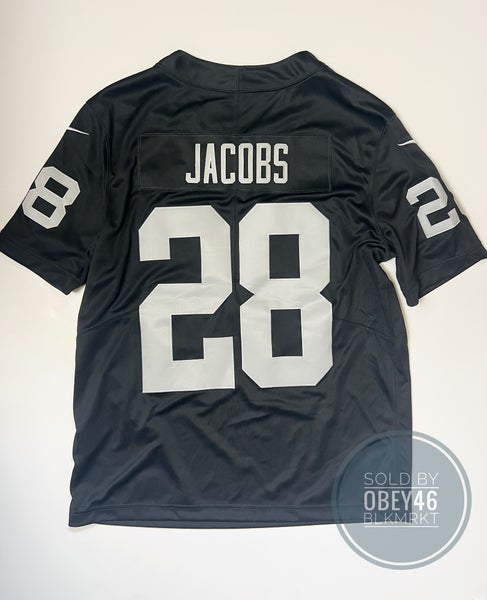 Nike Las Vegas Raiders Vapor Limited Jersey Josh Jacobs 28 Black