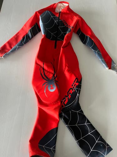 Spyder Boys Race Suit size 6-8 Almost New