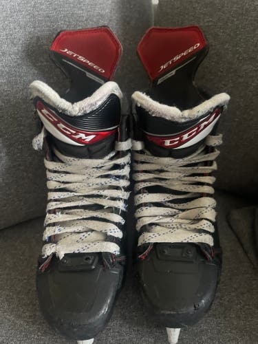 Used CCM Regular Width  Size 7.5 JetSpeed FT4 Hockey Skates