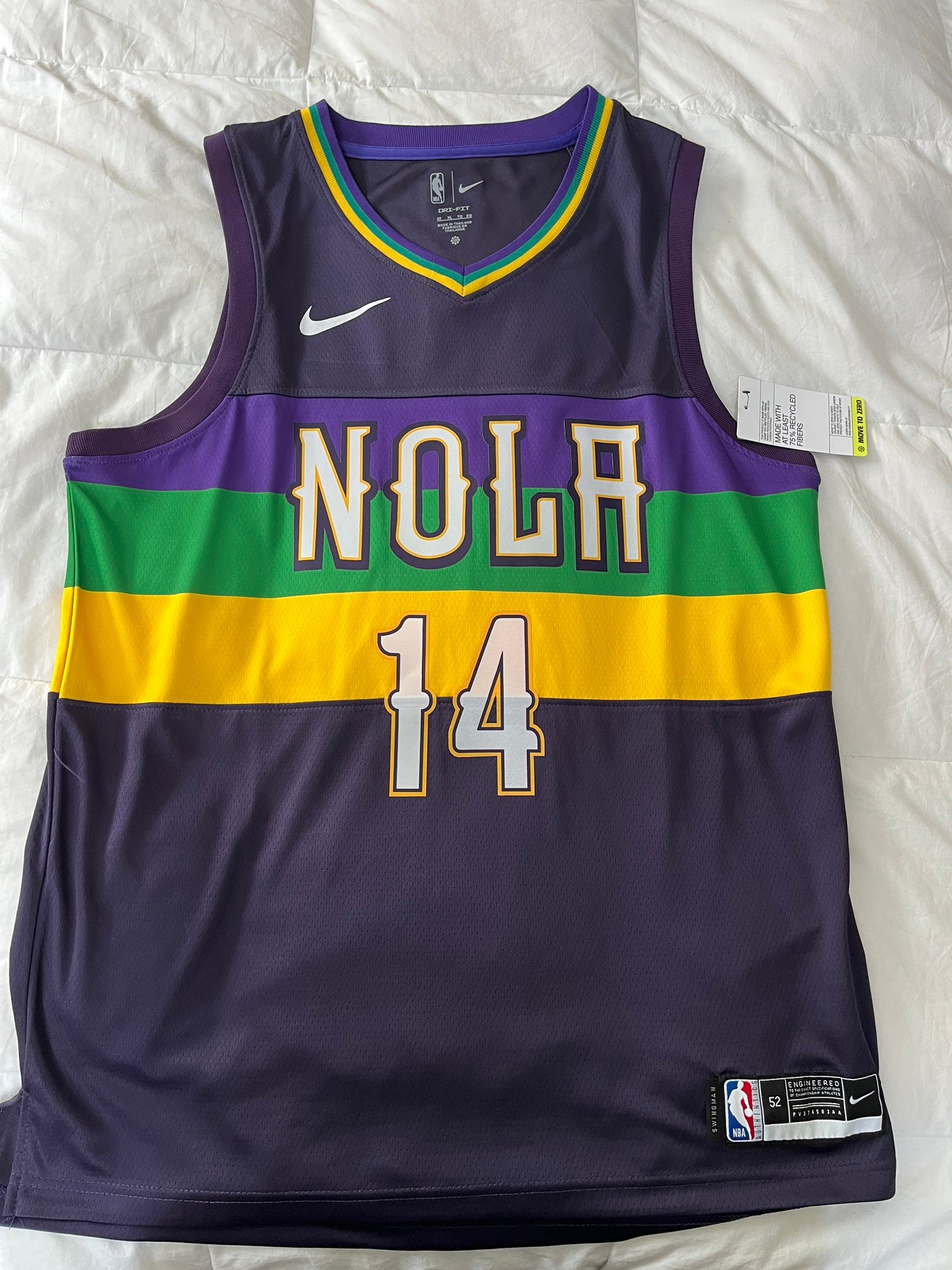 Brandon Ingram NBA Jersey Pelicans