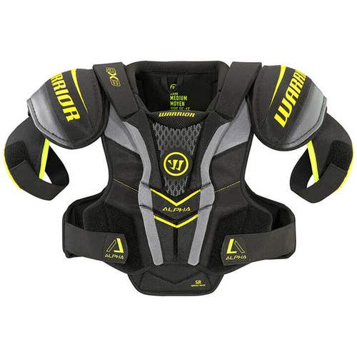 Bundle: Warrior Alpha QX3 Shoulder Pads Sr Med & CCM Jock Shorts Sr Med & Reebok SC874 pants Sr Med