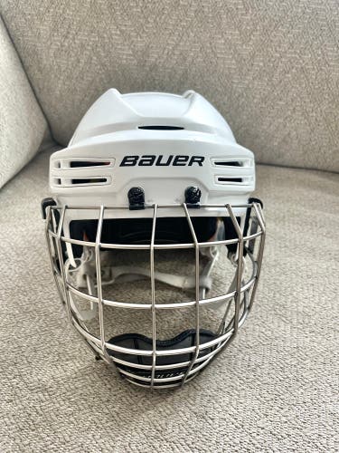 Used Small Bauer Re-Akt 75 Helmet Pro Stock