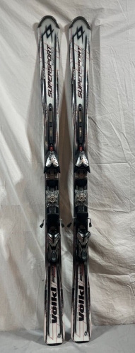 Volkl Supersport Allstar 161cm 116-70-101 Skis Marker iPT Adjustable Bindings