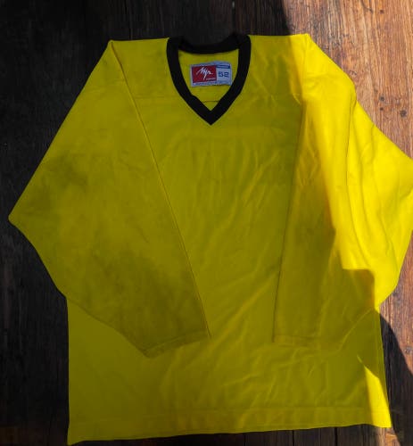 Yellow LutchSports Goalie Cut Jersey (XXL)