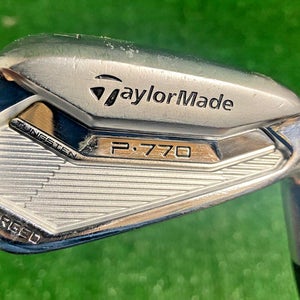 TaylorMade P-770 Forged 7 Iron Single Club RH KBS Tour FLT130 X Stiff Steel 2017