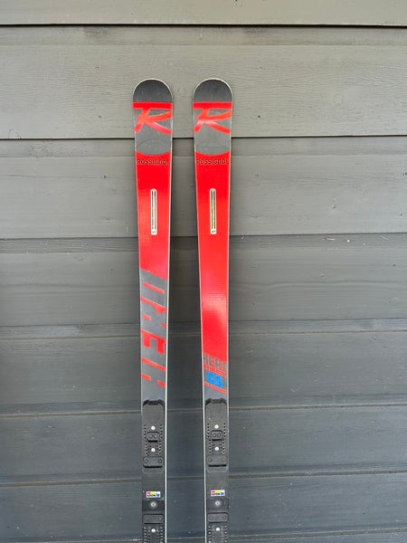 New Rossignol Hero FIS GS Factory 195cm w/ Plate Racing Skis No Bindings