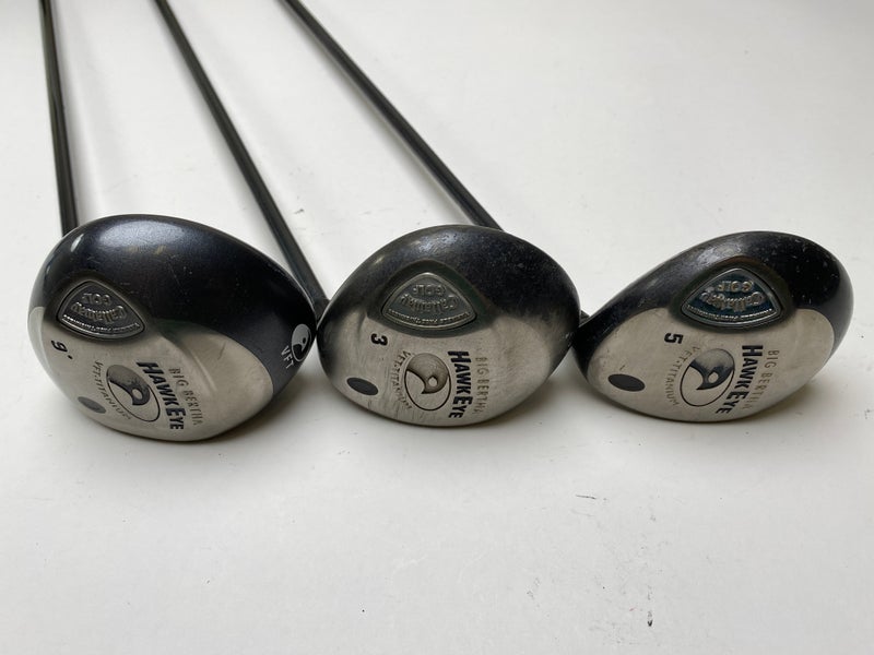 Callaway Hawkeye VFT Wood Set 1 3 5 | 9* System 60 Firm Graphite Mens RH