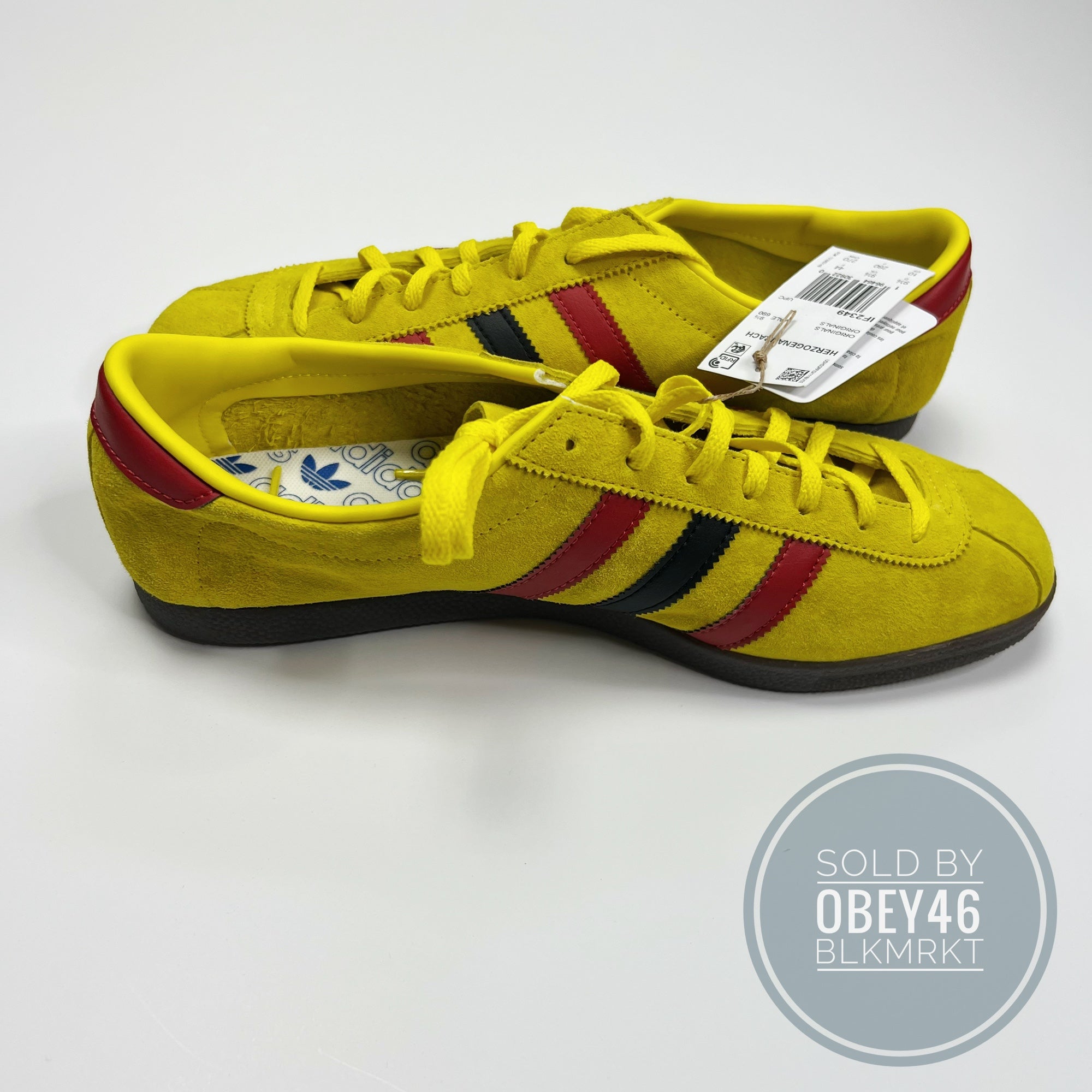 adidas gazelle silver green womens Adidas HERZOGENAURACH Yellow Scarlet Gum City Series IF2349  BM STORE  ORIGINAL FOOTWEAR