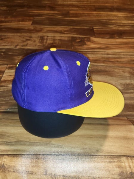 Vintage Rare NBA Los Angeles Lakers Twins Basketball Sports Hat