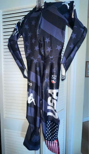 New 2023 US Ski Team Kappa Ski Suit FIS Legal