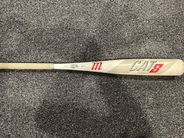 Used USSSA Certified Marucci Alloy CAT 8 Bat (-10) 21 oz 31"