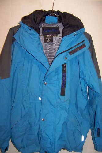 Schoffel Venturi Hooded Rain Coat Jacket, Men's Medium