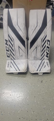 Used 32" CCM Axis 1.9 Goalie Leg Pads