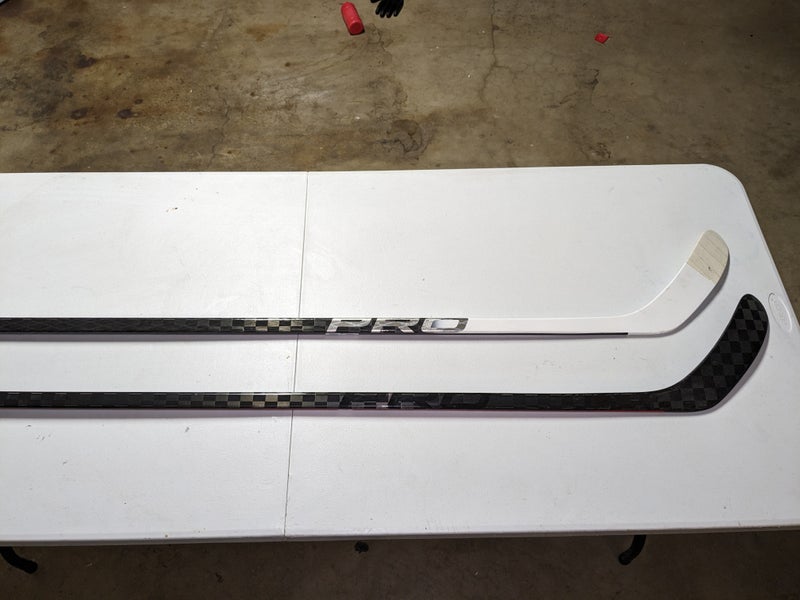 New Senior PRO Right Handed Red Line Hockey Stick Toe Pattern Pro Stock