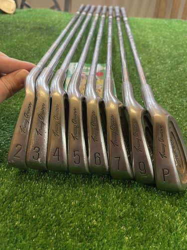 Tommy Armour 855s SilverScot Irons set (2-PW) No 8 Iron Stiff Steel shafts