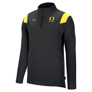 NWT men's 3XL Oregon Ducks Nike coaches quarter Zip woven on field Jacket FTBL