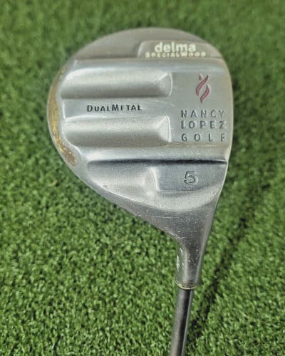 Nancy Lopez Golf Delma 5 Wood  /  RH  /  Ladies Graphite ~42"  /  jd6488