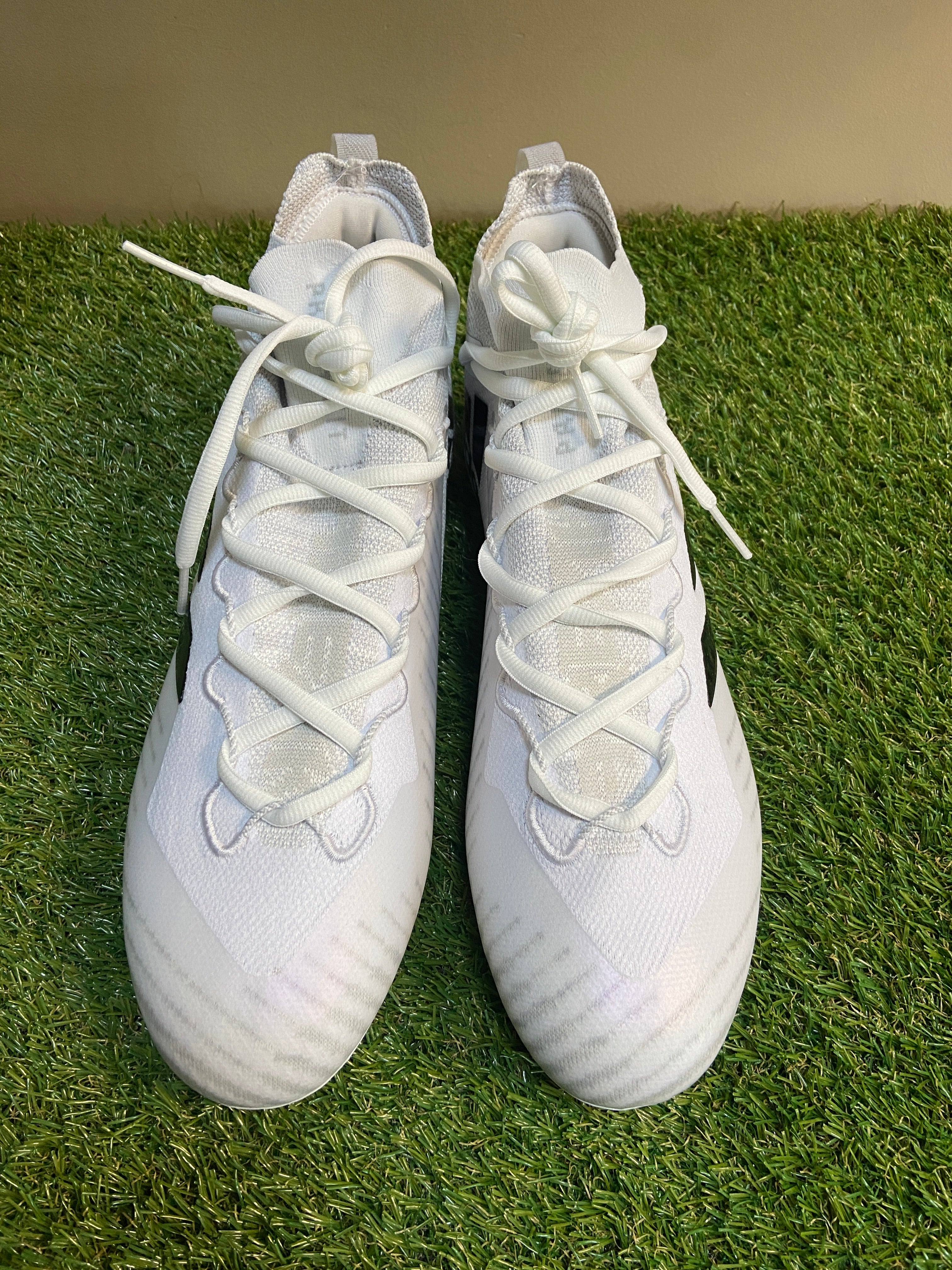 Adidas Freak Ultra Primeknit Boost Football Cleats FX1300 White Orange Men\'s 14 Adidas Freak Ultra Primeknit Boost Football Cleats FX1300  main image 4