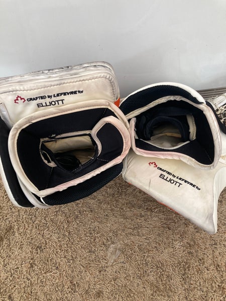 Brian Elliot Goalie Pads and Gear