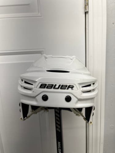 Used Medium Bauer Re-Akt 100 Helmet Pro Stock