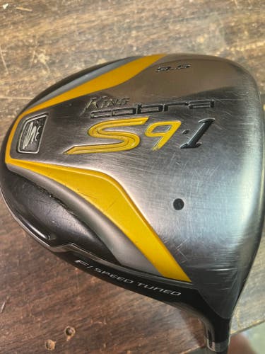 Used Men's Cobra Right Handed S9-1 Driver Stiff Flex 9.5 Loft