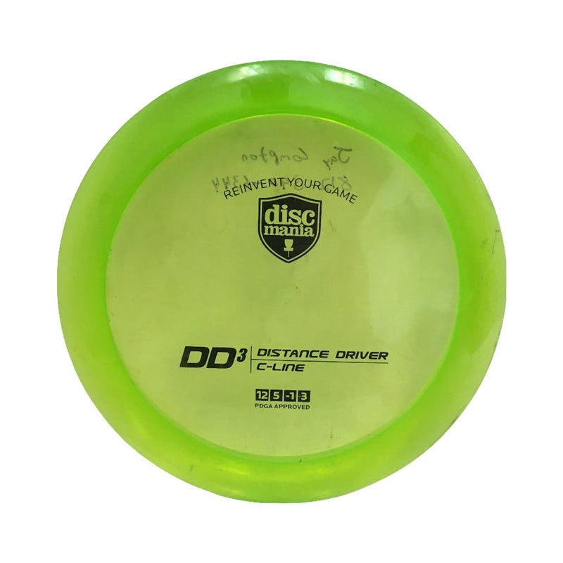 Used Discmania C-line Dd3 174g Disc Golf Drivers
