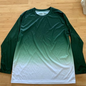 New Green Badger Long Sleeve Shirt