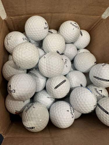 100 Callaway Supersoft Golf Balls AAA