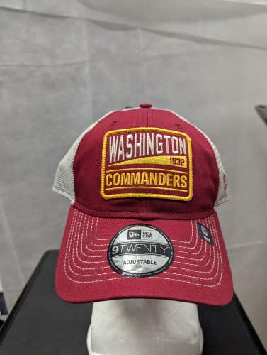 NWS Washington Commanders New Era 9twenty Snapback Mesh Hat NFL