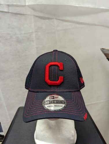 NWS Cleveland Indians New Era 39thirty Flex Hat S/M MLB